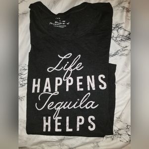 Tequila Helps, Torrid size 3, graphic T-shirt